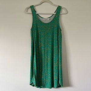 Fighting Eel Cheetah Mini Dress